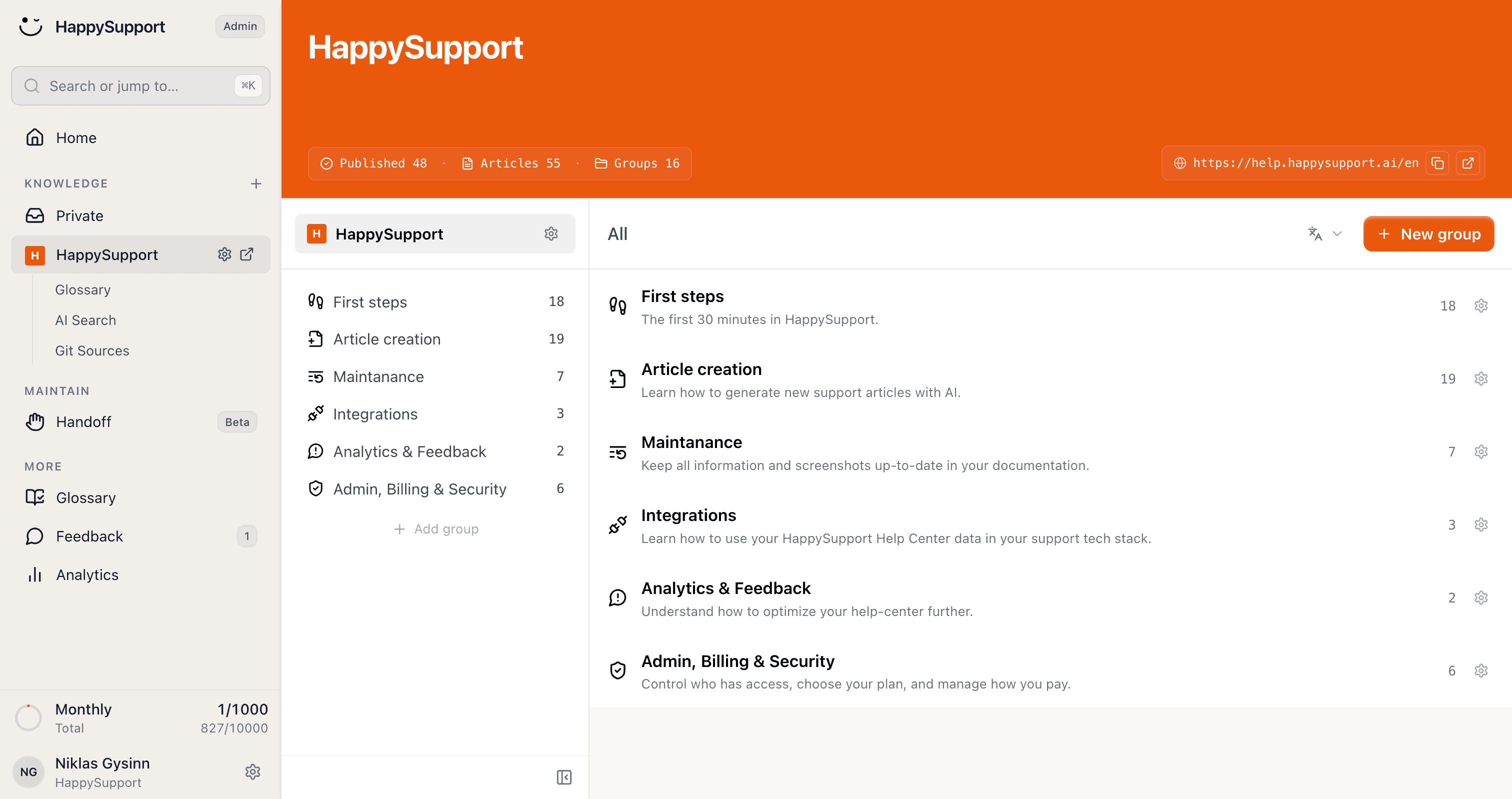 Die HappySupport Self-Service-Suite im Überblick
